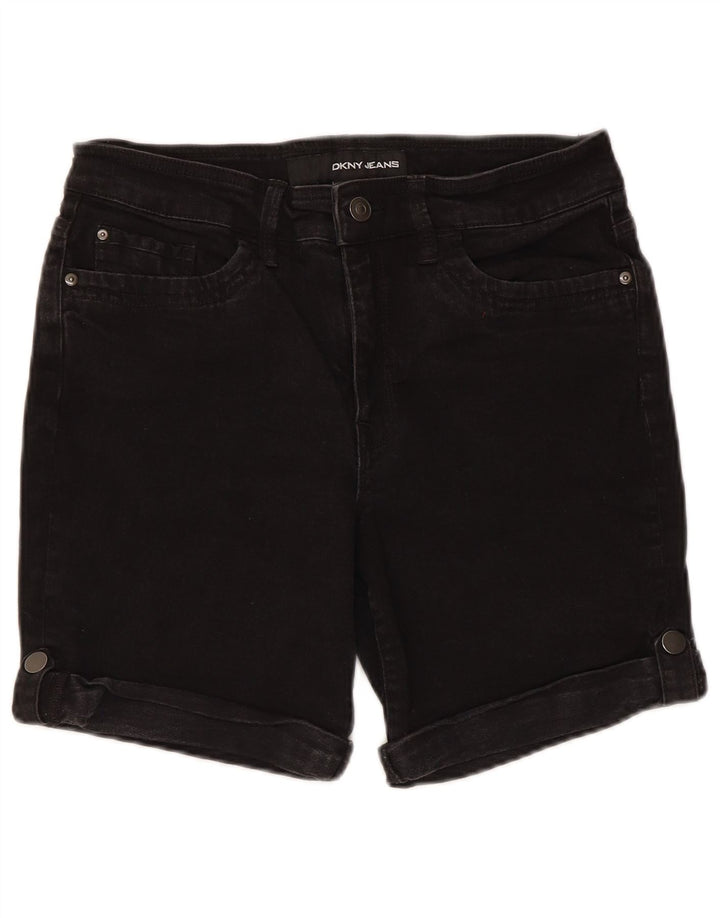 Damskie spodenki jeansowe Dkny US 12 Large W30, czarna bawełna