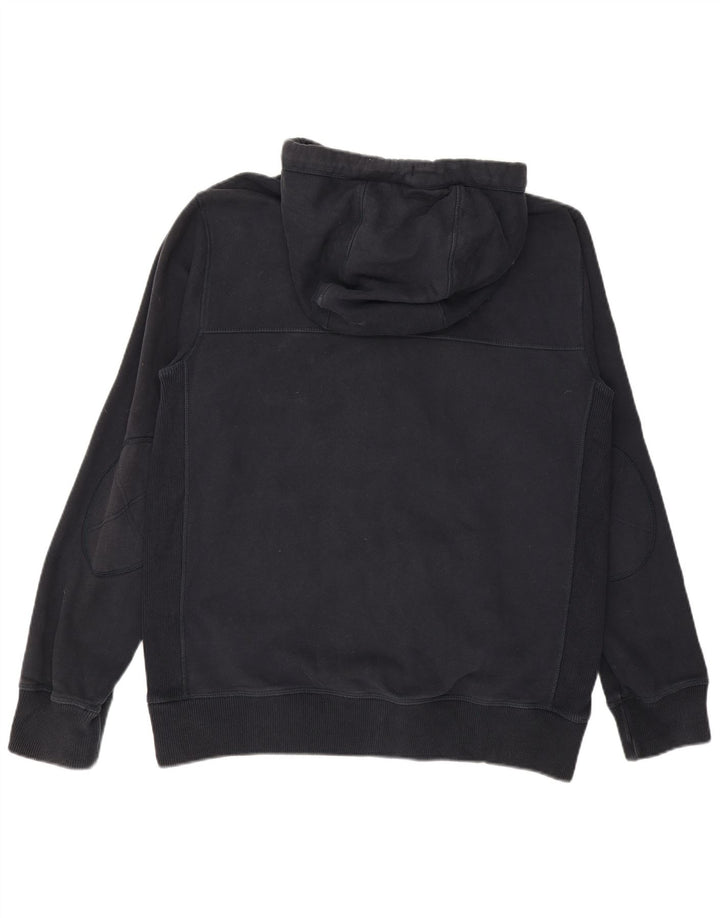 Męski sweter z kapturem i zamkiem FAT FACE, duży, granatowy, bawełniany