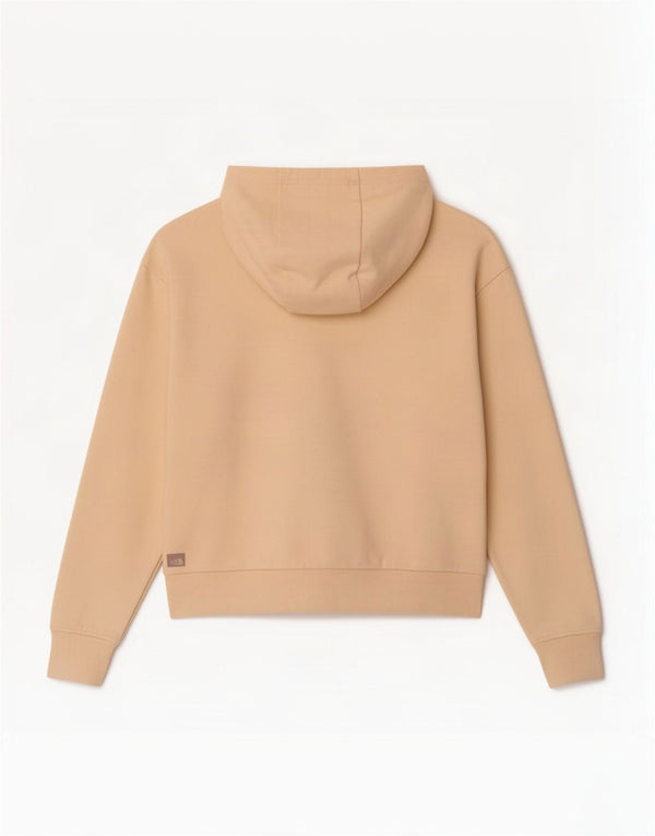 Damski sweter z kapturem The North Face, UK 14, średni żółty, bawełniany