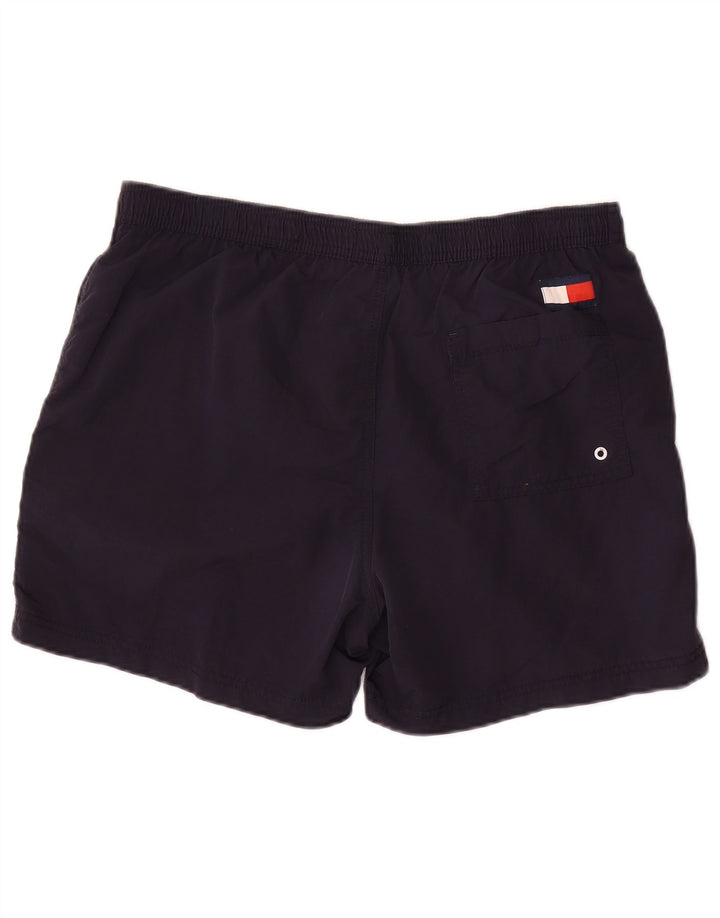 Męskie spodenki kąpielowe Tommy Hilfiger, duże, granatowe, poliamidowe, plażowe