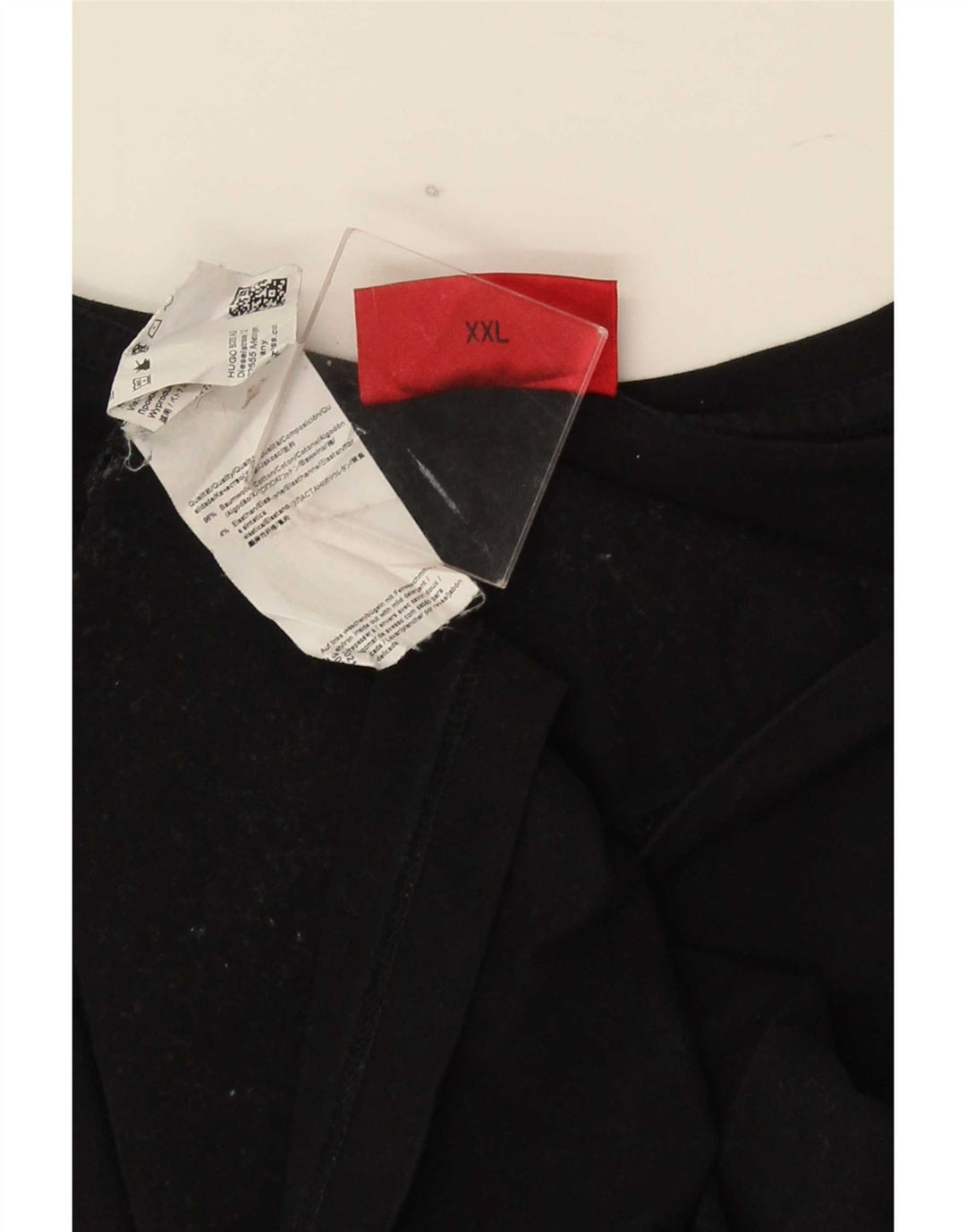 T-shirt męski Hugo Boss Top 2XL, czarny, bawełniany
