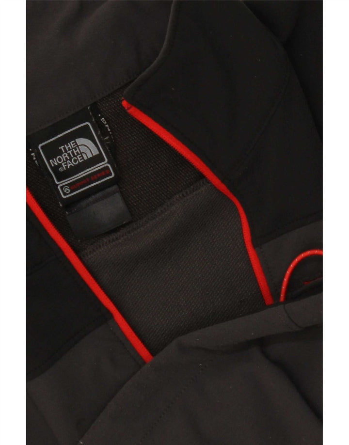 Męski dres The North Face z zamkiem błyskawicznym i małym szarym blokiem kolorów