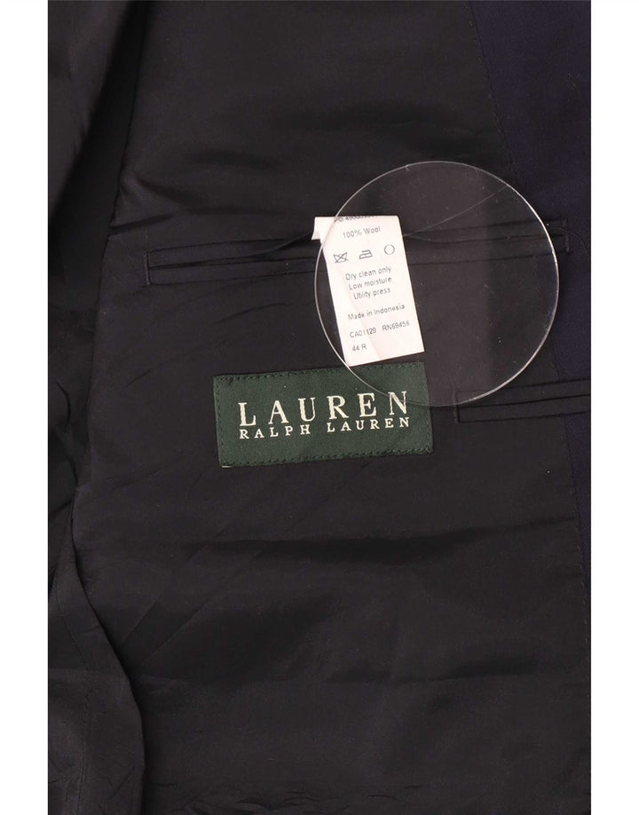 Ralph Lauren Męska marynarka zapinana na 2 guziki UK 44 2XL Granatowa wełna
