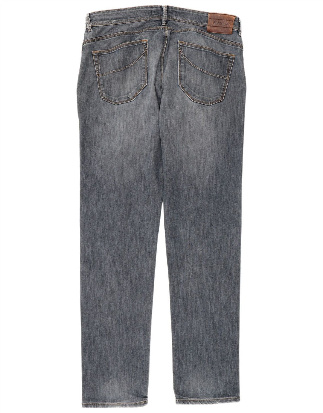SIVIGLIA Męskie jeansy slim W38 L36 Niebieskie