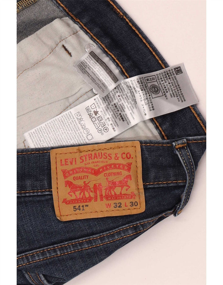 Męskie jeansy Levi's 541 Tapered W32 L30 Niebieska bawełna