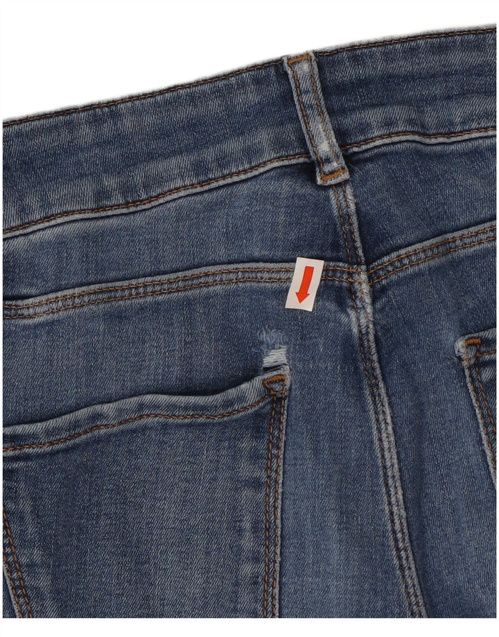 Damskie jeansy skinny MASSIMO DUTTI W26 L29 Niebieskie, bawełniane