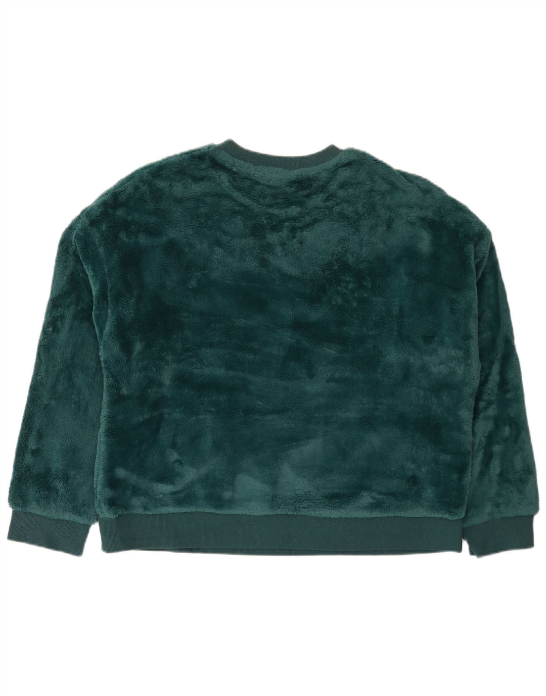 Damski sweter welurowy Marks & Spencer UK 14, średni zielony