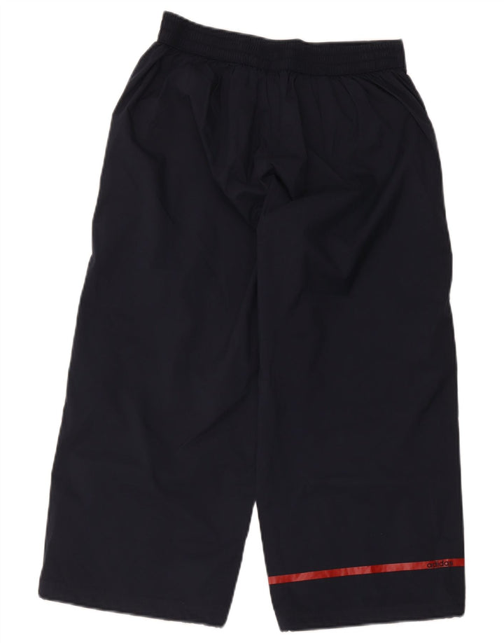 Męskie spodnie dresowe Adidas Capri, średni granatowy poliester