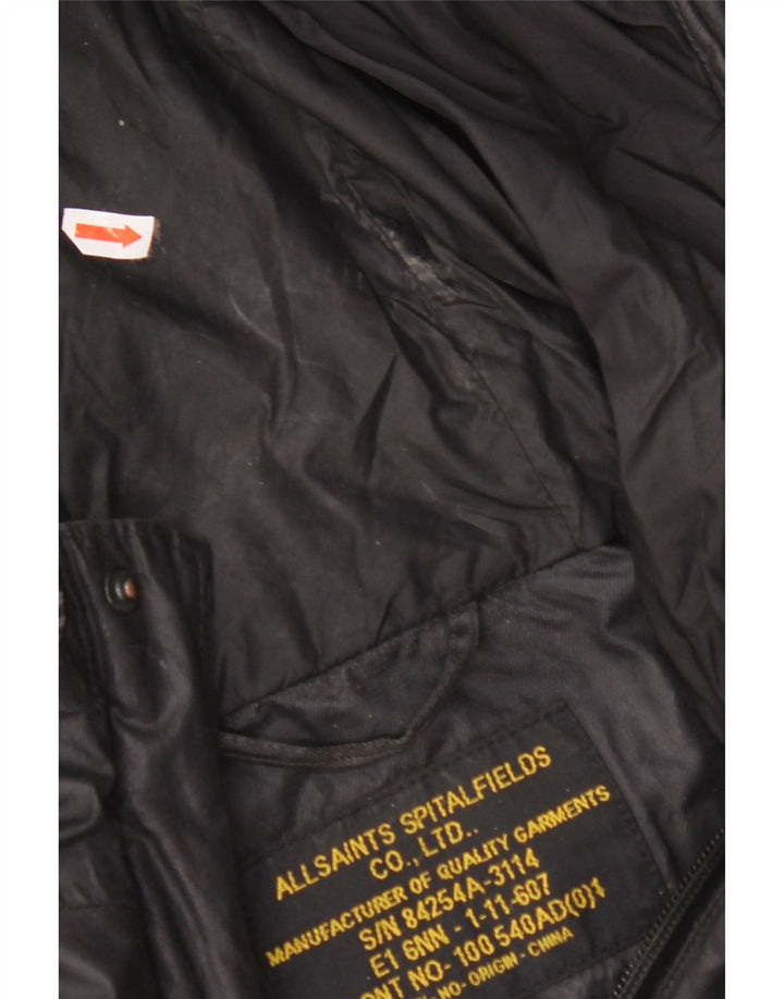 Męska kurtka z kapturem ALL SAINTS UK 38, średnia czarna