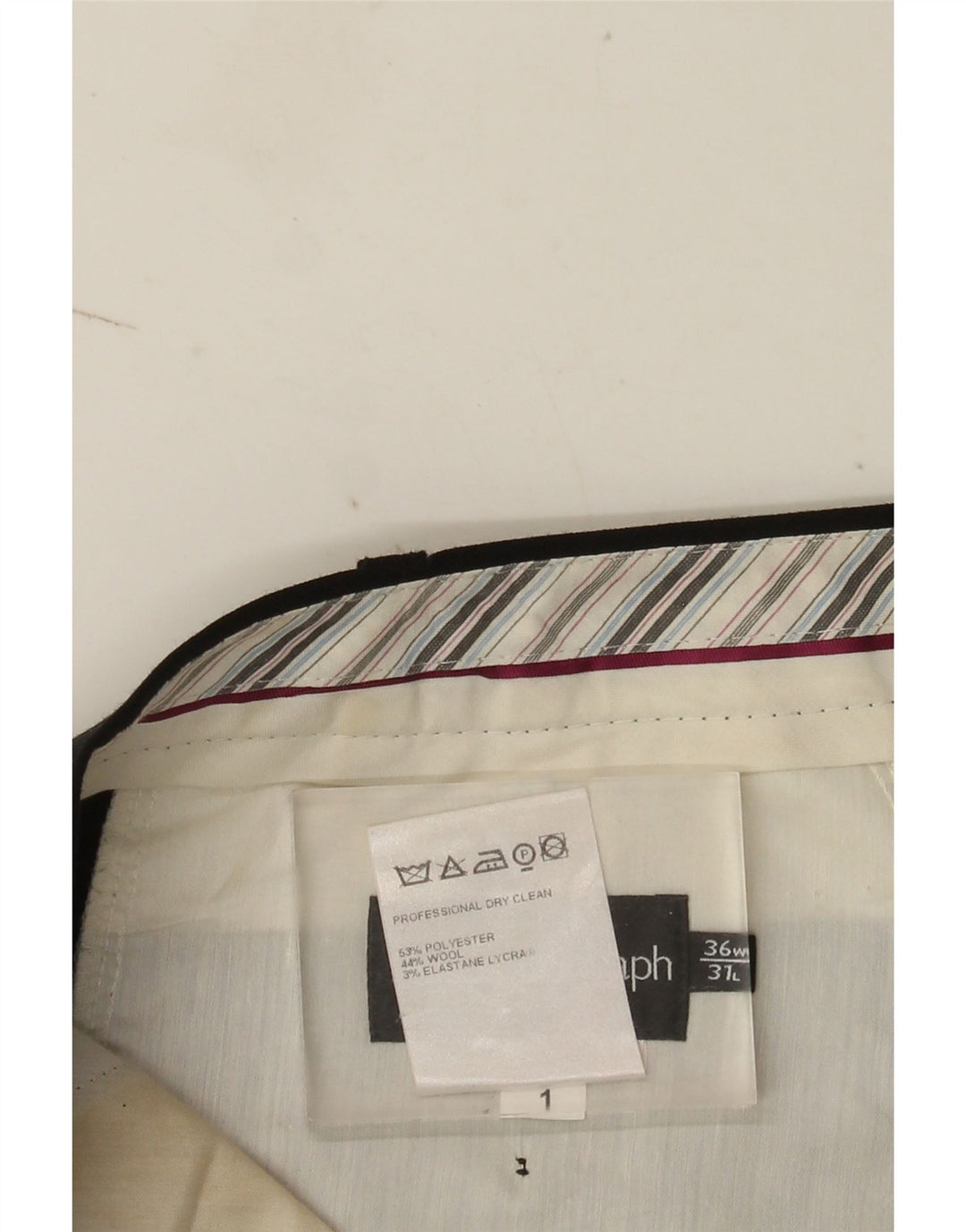 Męskie spodnie garniturowe Marks & Spencer Autograph W36 L31 czarne
