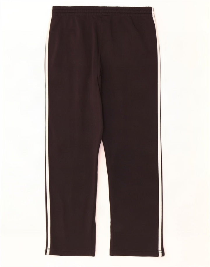 Damskie spodnie dresowe Adidas UK 14, duże, czarne, poliestrowe