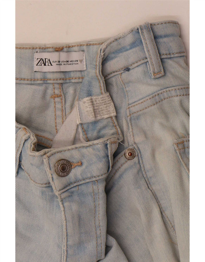 Damskie jeansy Bootcut Zara EU 38 Small W28 L26 Niebieskie bawełniane