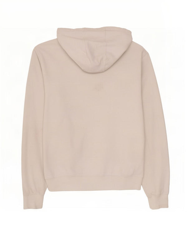 Męski sweter z kapturem i grafiką Hugo Boss, mały, biały, bawełniany