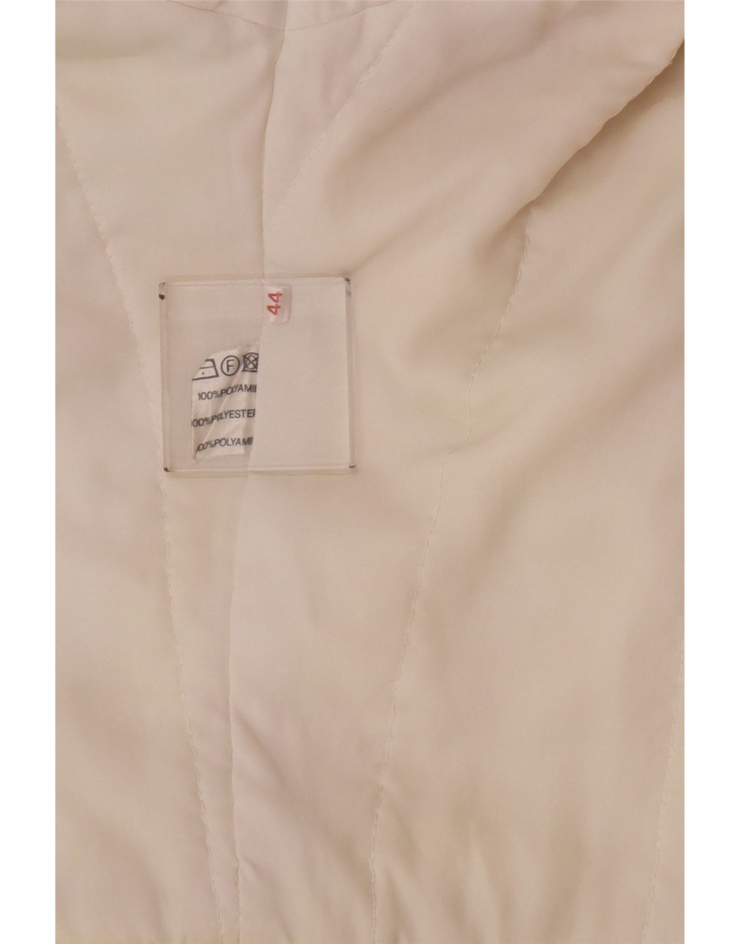 Vintage damska kurtka wiatrówka oversize EU 44 XL, żółty poliamid
