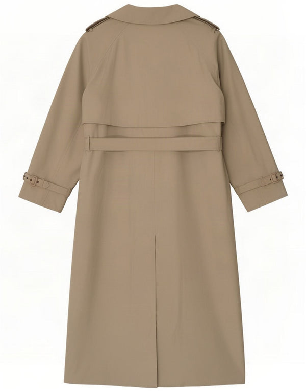 Damski trencz Four Seasons UK 18/20 XL Beżowy Poliester