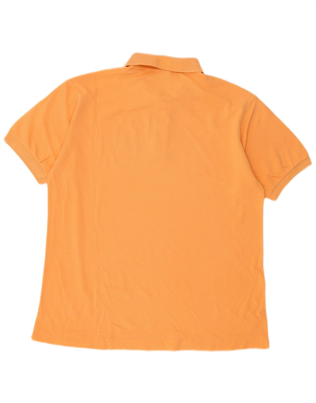 Męska koszulka polo LACOSTE, rozmiar 5, duża, pomarańczowa, bawełniana