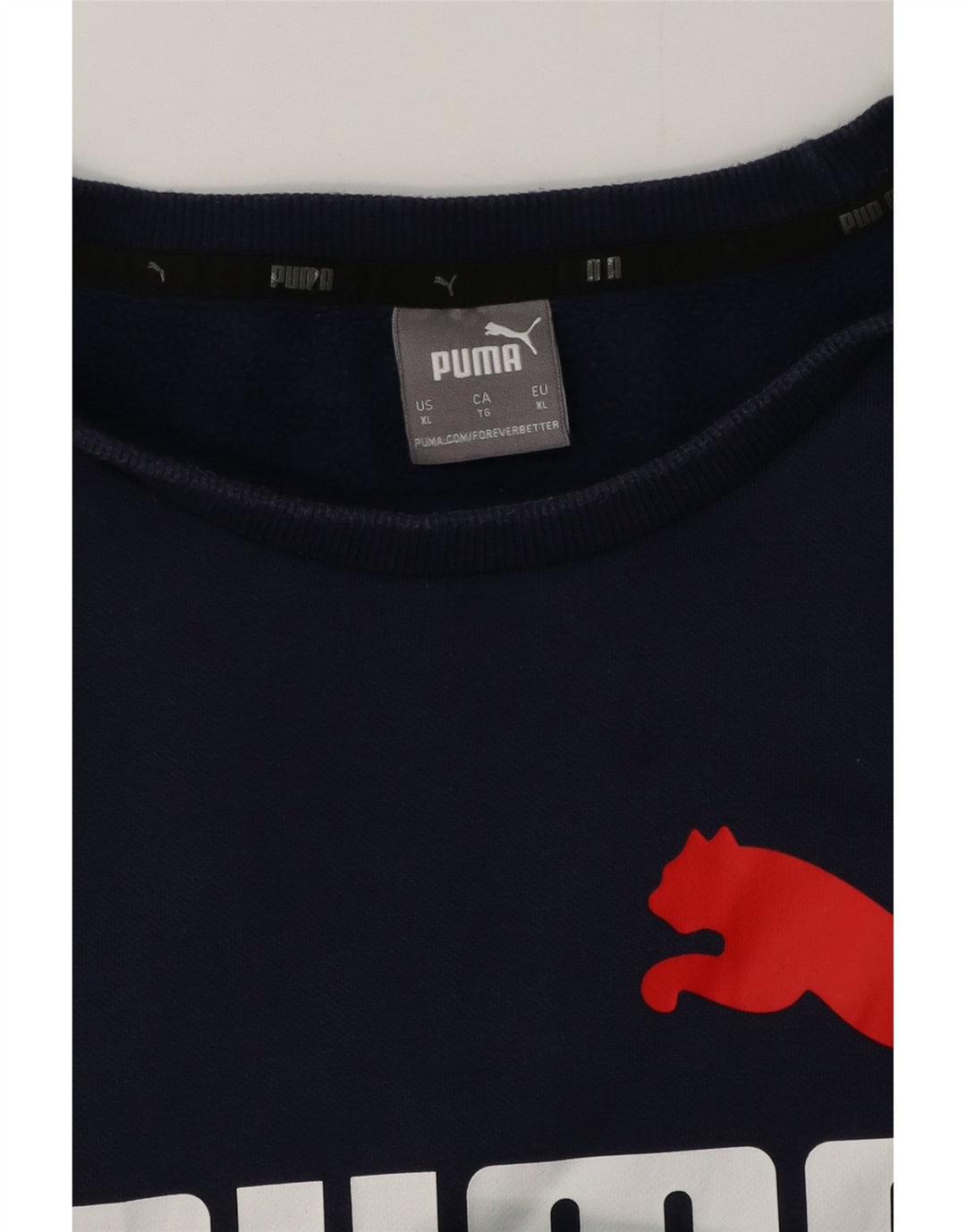 Męska bluza z grafiką Puma XL, granatowa