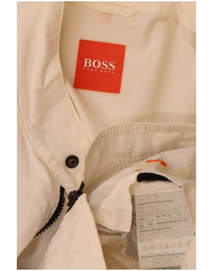 Męska kurtka użytkowa Hugo Boss EU 50, duża, biała