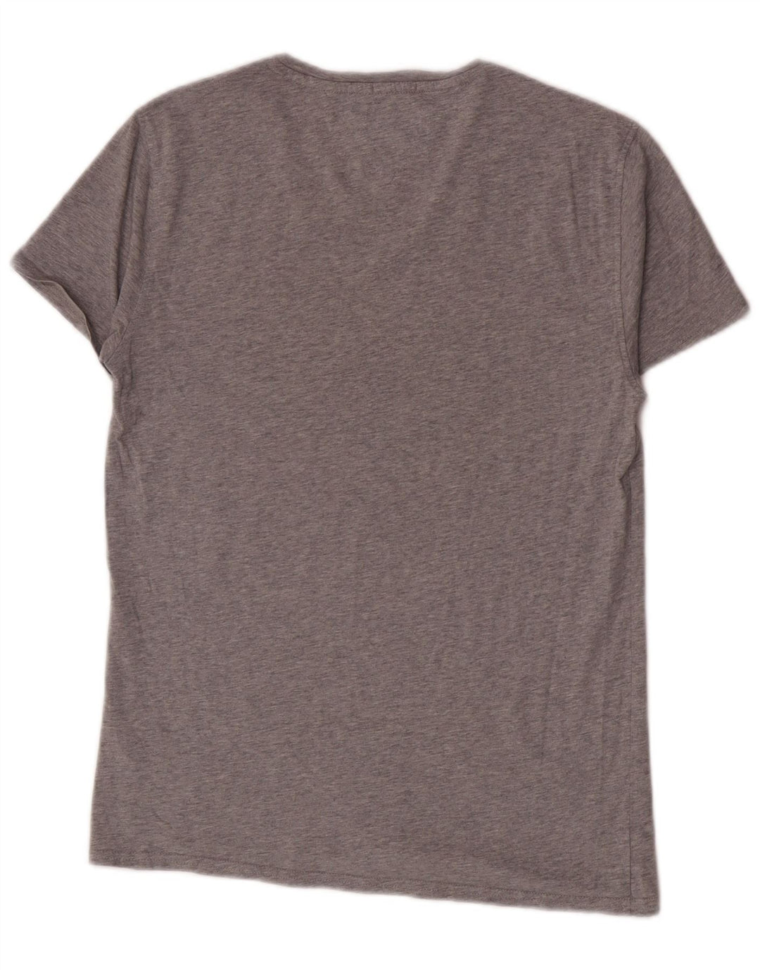 T-shirt męski Tommy Hilfiger, mały, szary, bawełniany