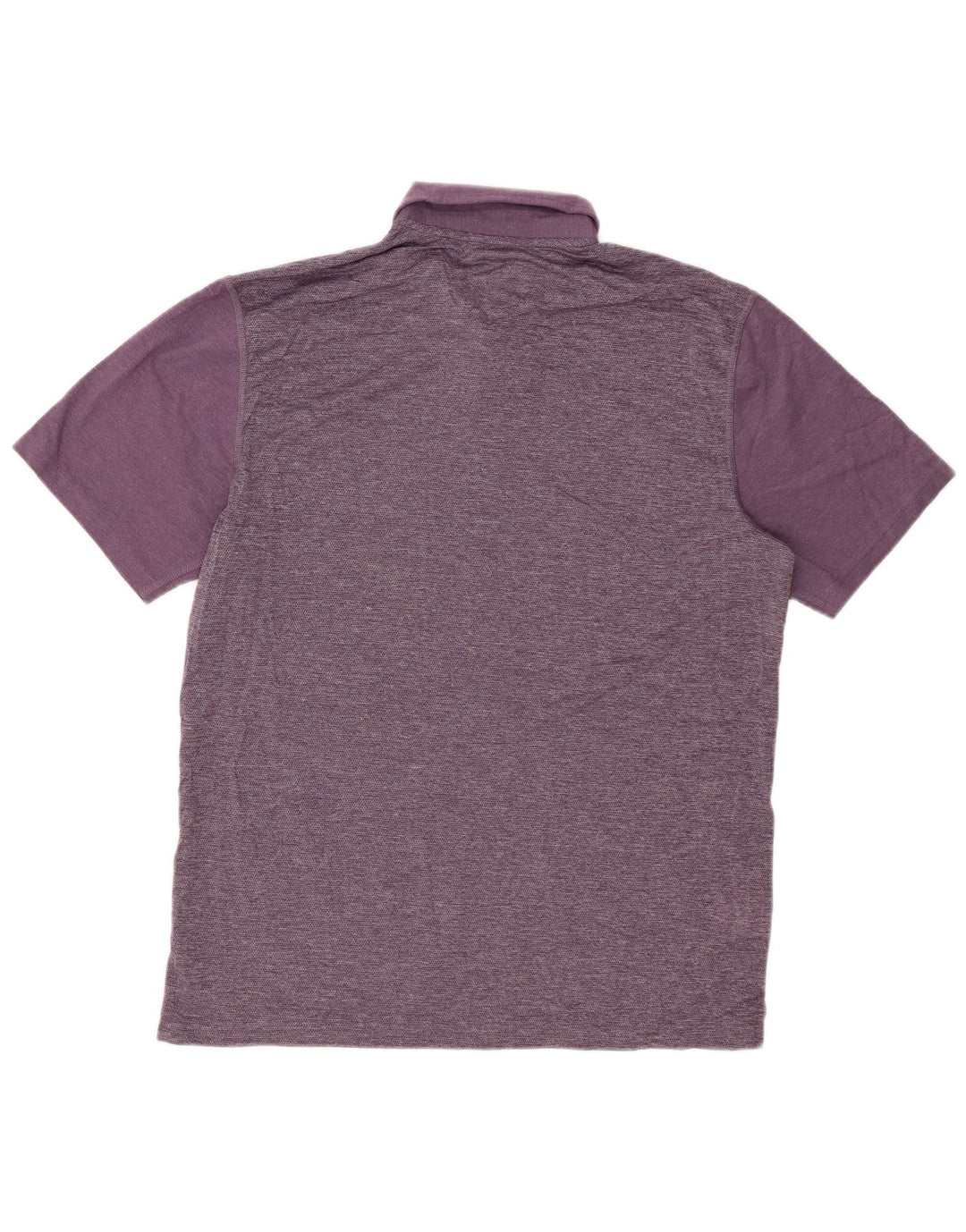 Męska koszulka polo EDDIE BAUER, średnia fioletowa bawełna