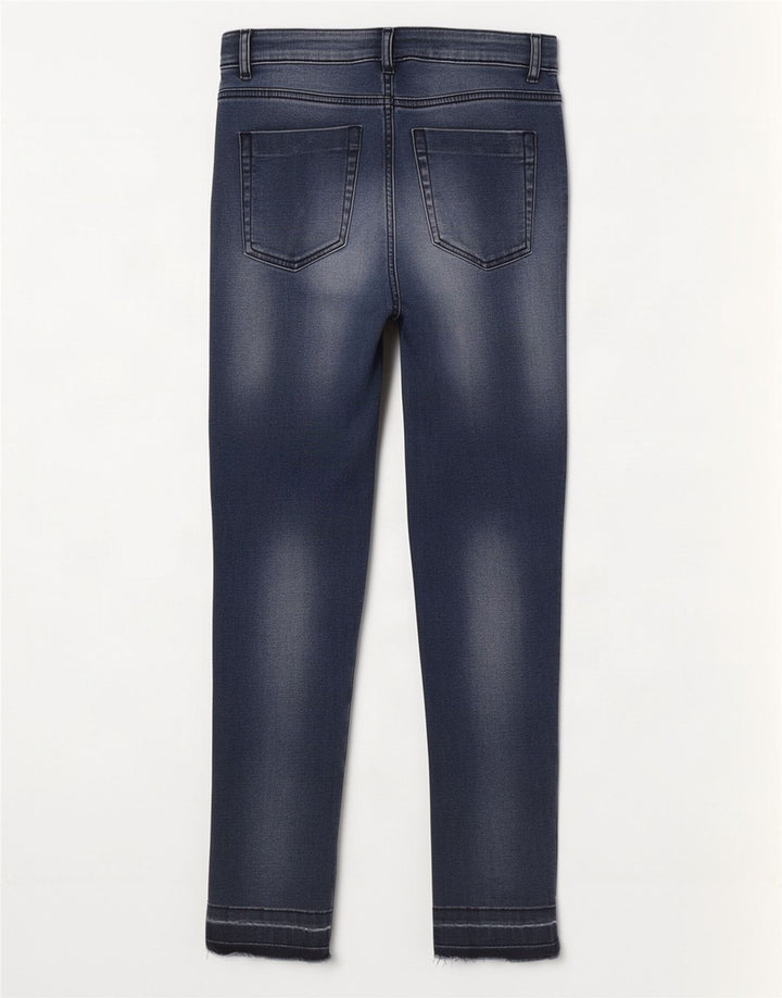 Damskie jeansy obcisłe Benetton W27 L27 niebieskie
