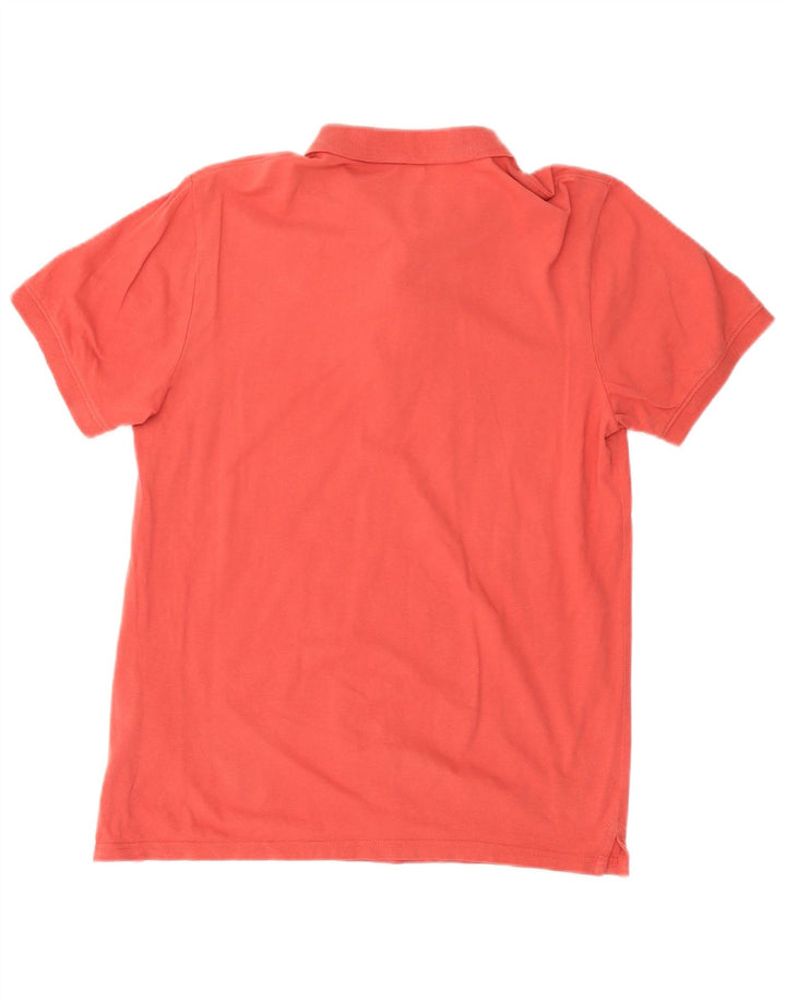 Męska koszulka polo JACK & JONES, średnioróżowa, bawełniana
