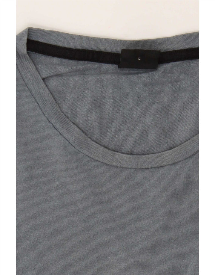 T-shirt męski Hugo Boss, duży, niebieski