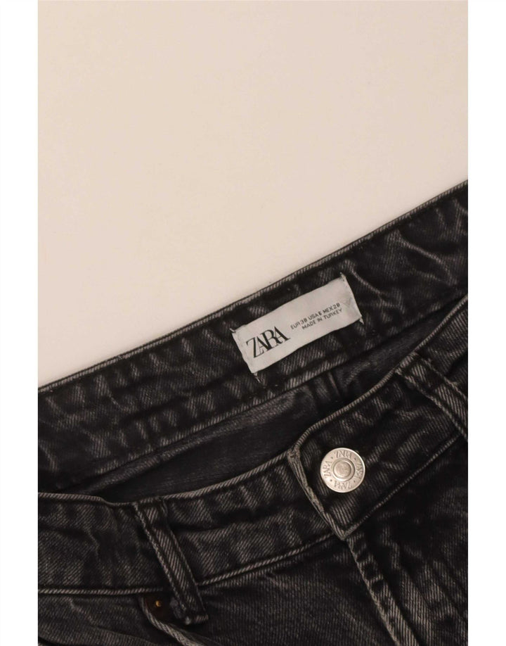 Luźne dżinsy damskie Zara EU 38 Small W28 L27 Szare