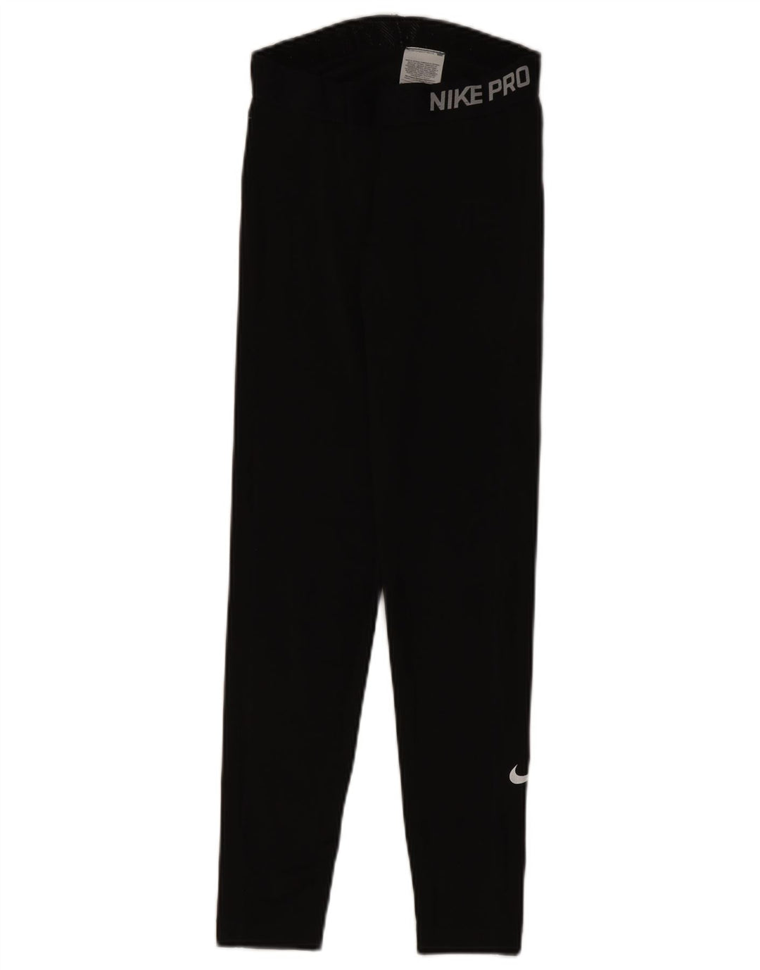 Damskie legginsy Nike Graphic UK 10, małe, czarne, poliestrowe