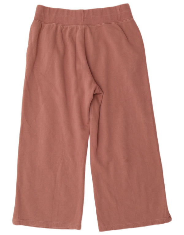 Damskie spodnie dresowe z szerokimi nogawkami NIKE UK 18 XL, różowe, bawełniane