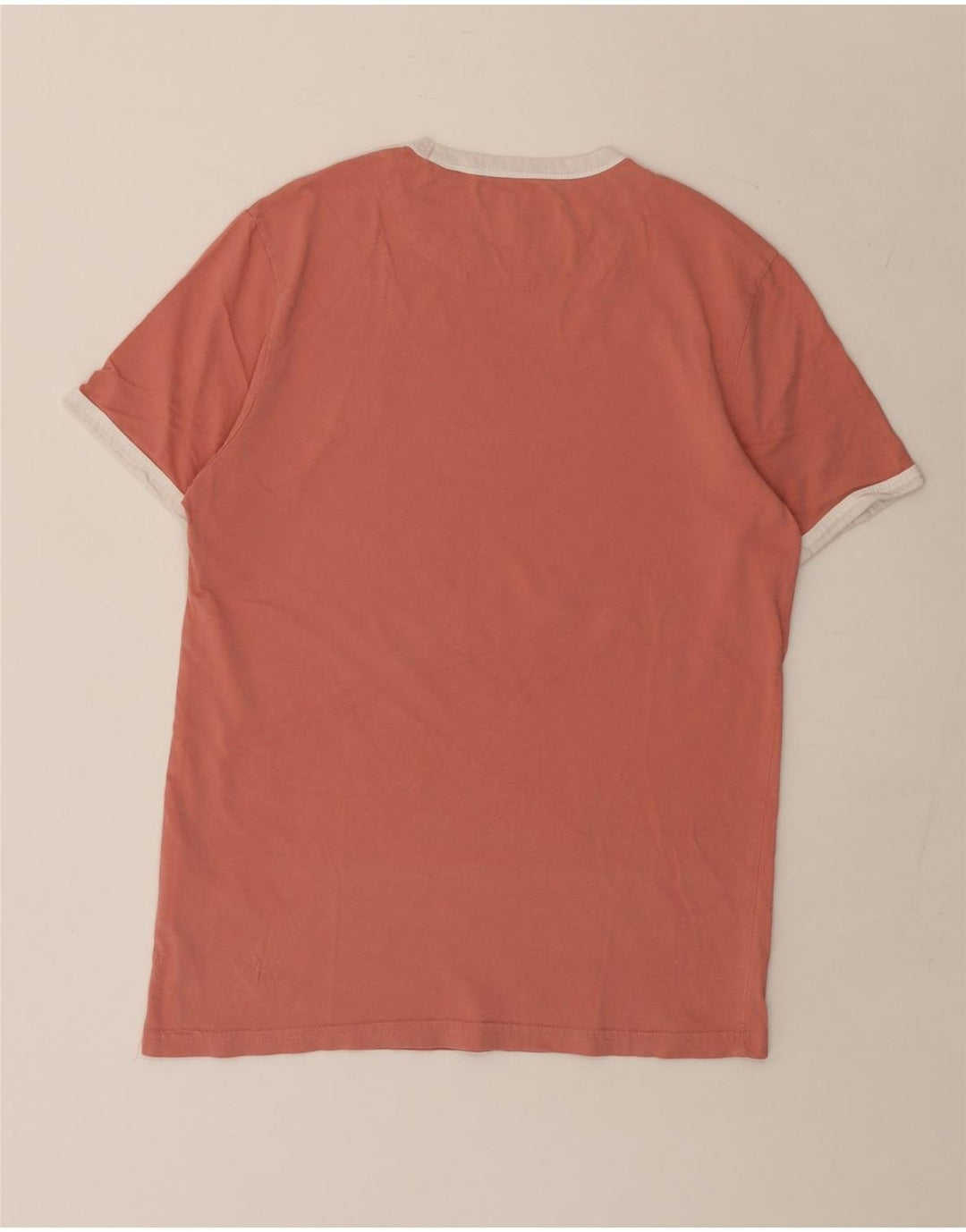 T-shirt męski Lyle & Scott, mały, różowy, bawełniany