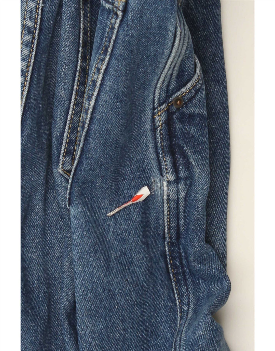 Damskie jeansy z szerokimi nogawkami Massimo Dutti EU 40 Medium W30 L30 Niebieskie bawełniane