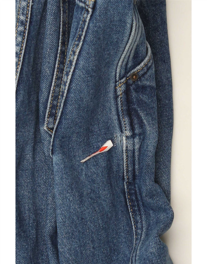 Damskie jeansy z szerokimi nogawkami Massimo Dutti EU 40 Medium W30 L30 Niebieskie bawełniane
