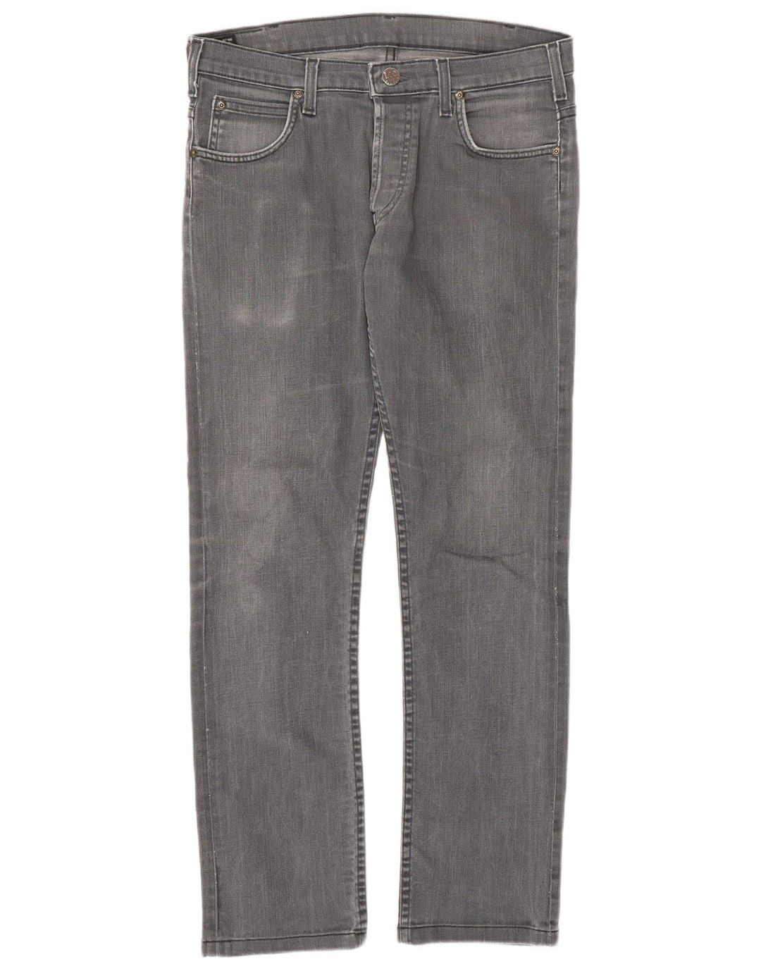 Męskie jeansy Lee Powell Slim W30 L29 Szara bawełna