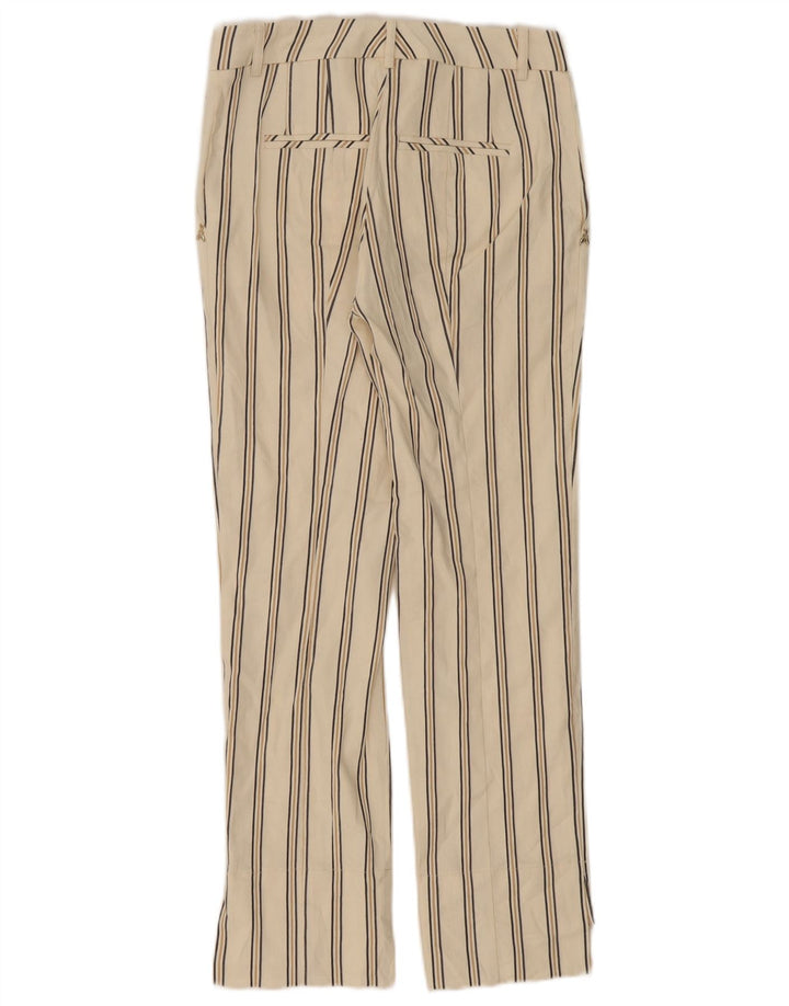 Damskie spodnie Chino Patrizia Pepe IT 42 Medium W28 L27 Off White Linen