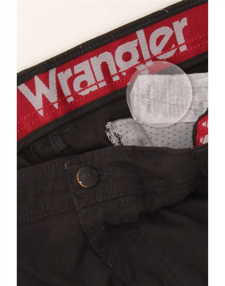 Męskie spodnie cargo Wrangler W36 L30 Czarny nylon