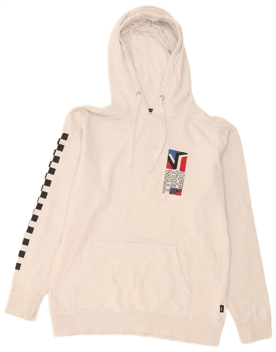 Męski sweter z kapturem Vans Graphic, średni biały