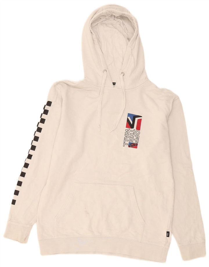 Męski sweter z kapturem Vans Graphic, średni biały