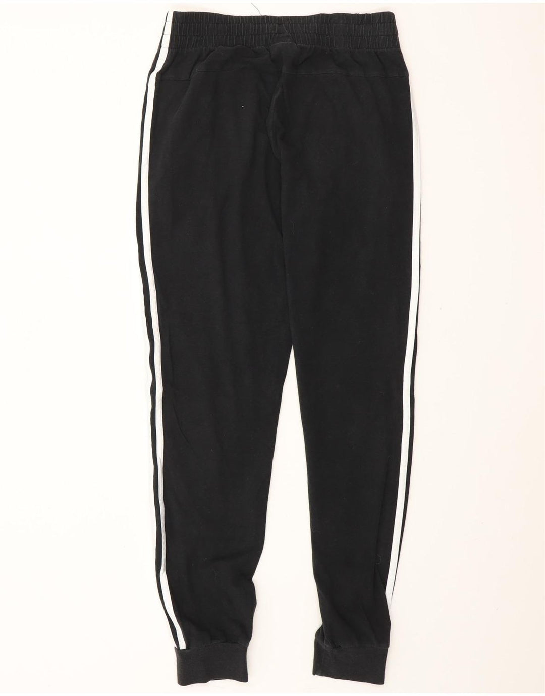 Damskie spodnie dresowe ADIDAS Joggers UK 8/10 Małe, czarne, bawełniane