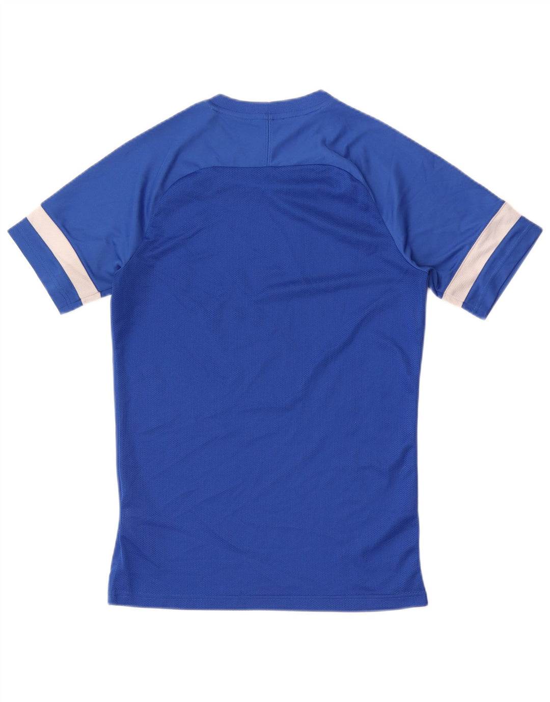 Męski T-shirt NIKE Dri Fit, mały, niebieski, poliestrowy blok kolorów