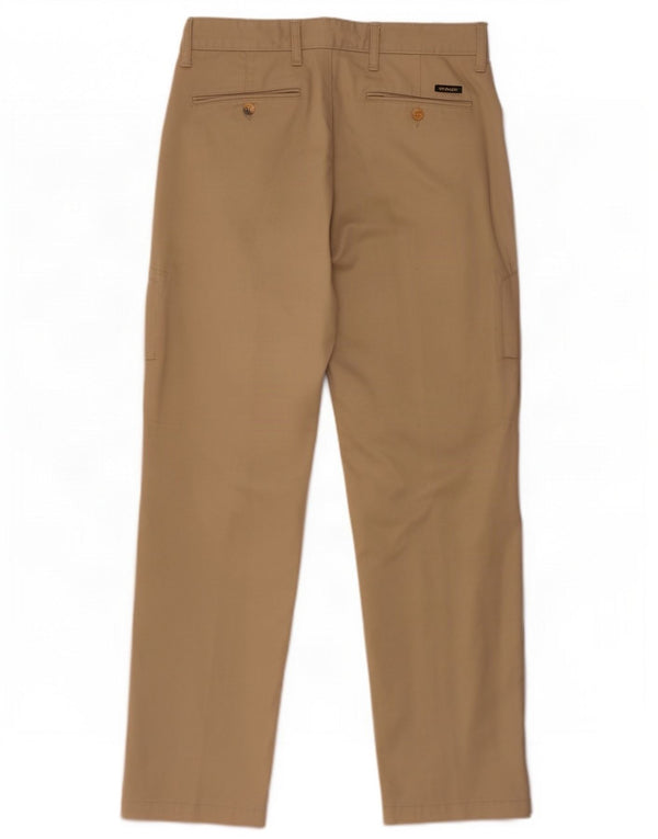 Spodnie męskie Wrangler Straight Chino W34 L32 Beżowa bawełna