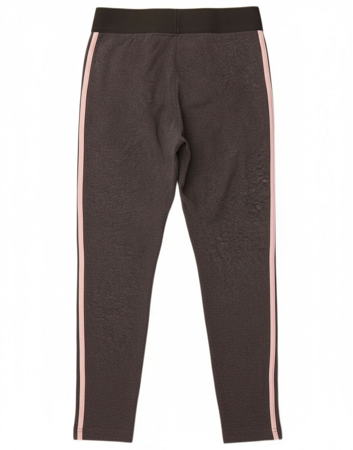 Damskie legginsy Adidas UK 12 Średnioszare, bawełniane