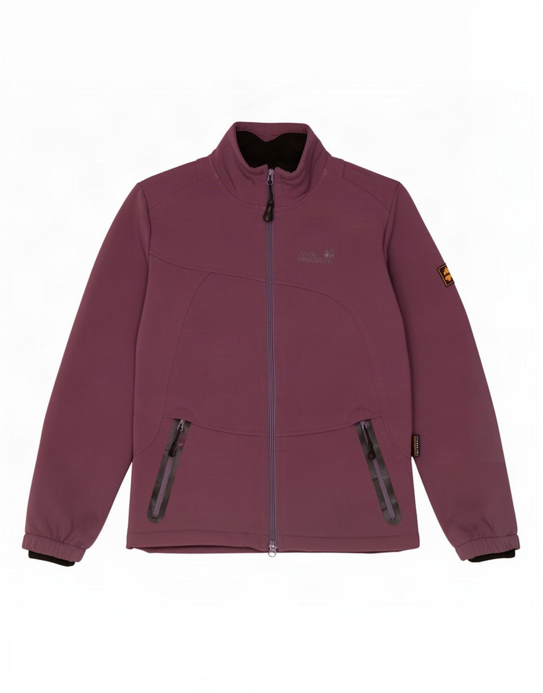 Damska kurtka wiatrówka Jack Wolfskin UK 8, mały, fioletowy poliester