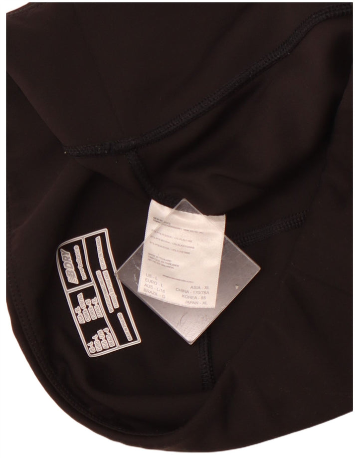 Legginsy damskie NEW BALANCE UK 14, duże, czarne, poliestrowe