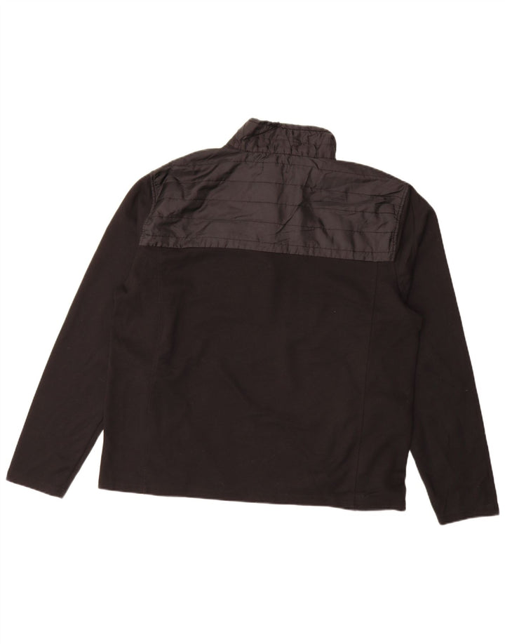 Męski sweter z zamkiem błyskawicznym Eddie Bauer XL, czarny, poliester