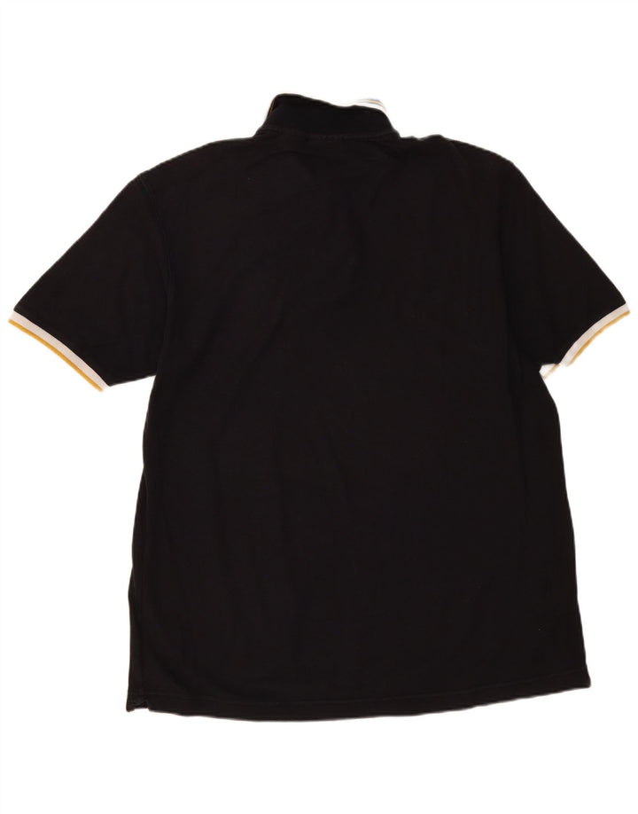 Męska koszulka polo Fila XL, czarna, bawełniana