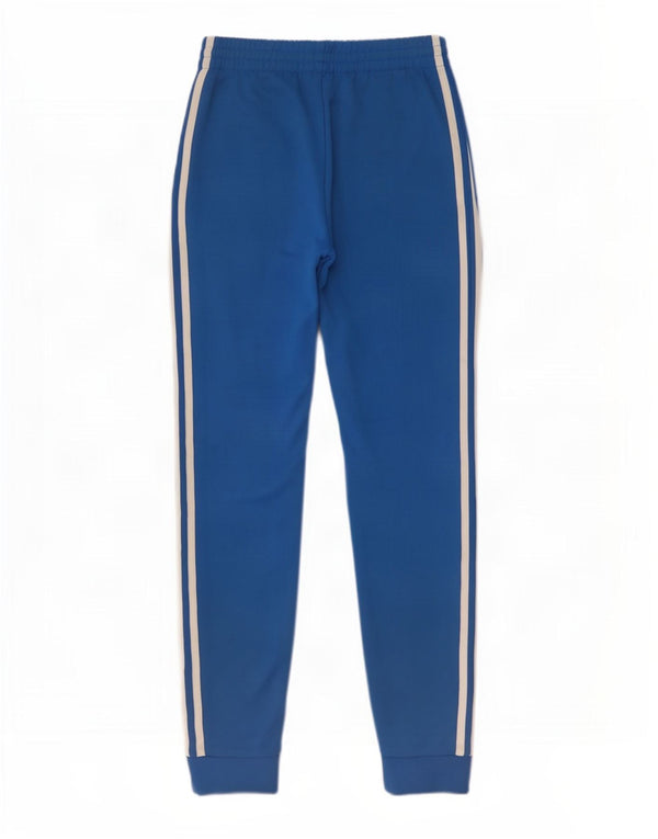 Adidas Męskie Spodnie Dresowe Joggery Małe Niebieskie Poliester