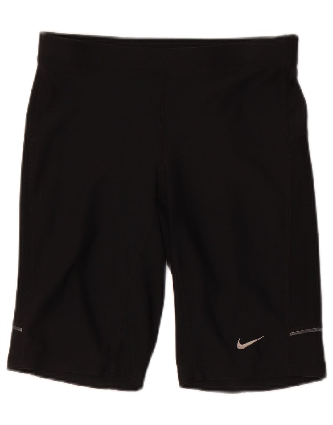 Damskie spodenki sportowe Nike Dri Fit UK 8, małe, czarne, poliestrowe