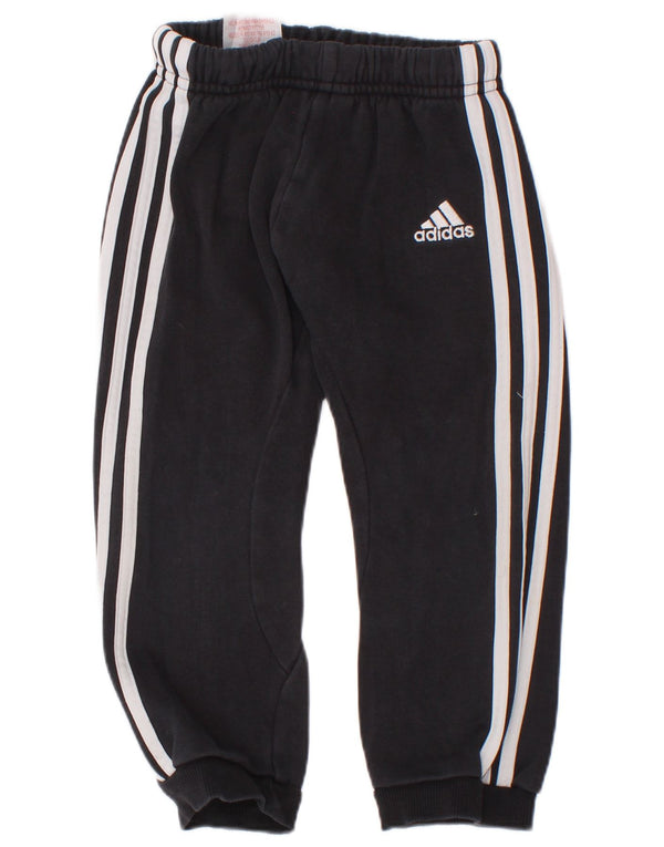 Spodnie dresowe Adidas Baby Boys Joggers 18-24 miesięcy, czarna bawełna