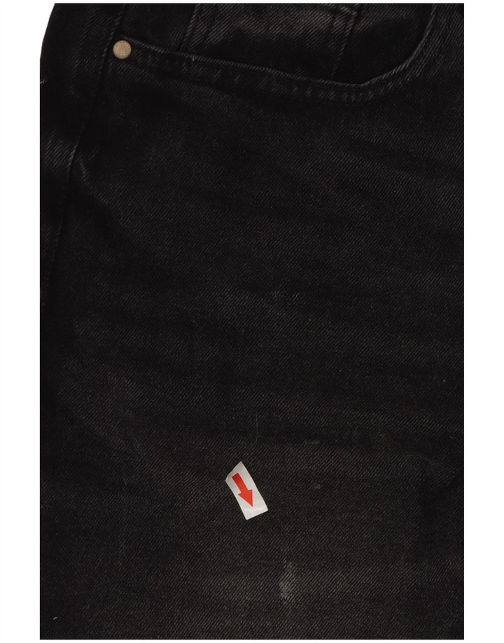 Męskie spodenki jeansowe Zara EU 44 Large W34, czarne, bawełniane